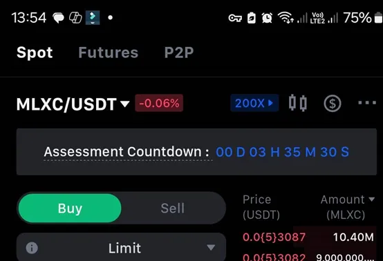Case Study 1 — Preventing Delisting Risk MLXC coin on MEXC